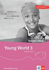 Kartonierter Einband Young World 3. English Class 5 / Young World 3  Ausgabe ab 2018 von 