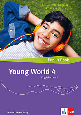 Kartonierter Einband Young World 4  Ausgabe ab 2018 / English Class 6 von 