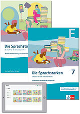 Kartonierter Einband Die Sprachstarken 7 - Neue Ausgabe von Felix Andre, Janine Hauser, Sabrina Keiser
