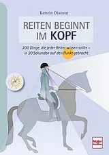 Fester Einband Reiten beginnt im Kopf von Kerstin Diacont