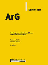 Kartonierter Einband ArG Kommentar von Roland A. Müller, Christian Maduz