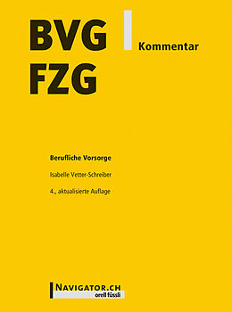 Fester Einband BVG/FZG Kommentar von Isabelle Vetter-Schreiber