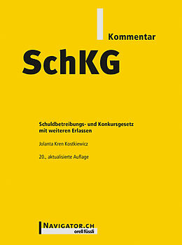 Livre Relié SchKG Kommentar de Jolanta Kren Kostkiewicz