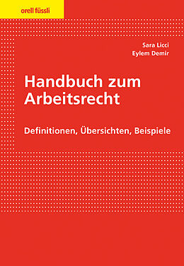 Kartonierter Einband Handbuch zum Arbeitsrecht von Sara Licci, Eylem Demir