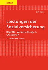 Kartonierter Einband Leistungen der Sozialversicherung von Ueli Kieser