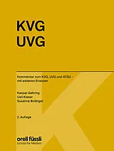 Fester Einband KVG/UVG Kommentar von Kaspar Gehring, Susanne Bollinger, Ueli Kieser