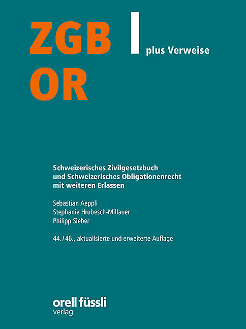ZGB/OR plus Verweise, 44./46. Aufl.
