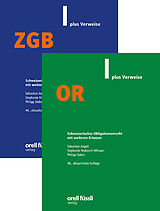 Kartonierter Einband ZGB/OR plus Verweise Kombipaket, 44./46. Aufl. von Sebastian Aeppli, Stephanie Hrubesch-Millauer, Philipp Sieber