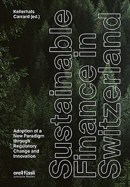 Livre Relié Sustainable Finance in Switzerland de 