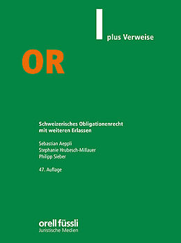 Kartonierter Einband OR plus Verweise von Sebastian Aeppli, Stephanie Hrubesch-Millauer, Philipp Sieber