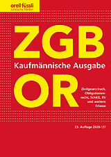 Kartonierter Einband ZGB/OR Kaufmännische Ausgabe von 