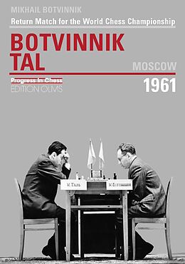 Couverture cartonnée Return Match for the World Chess Championship Botvinnik - David Bronstein, Moscow 1961 de 