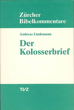 Paperback Der Kolosserbrief von Andreas Lindemann
