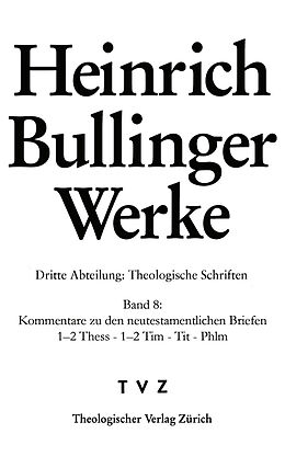 Fester Einband Bullinger Heinrich, Werke von Heinrich Bullinger