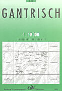 gefaltete (Land)Karte 253 Gantrisch von Bundesamt für Landestopografie swisstopo