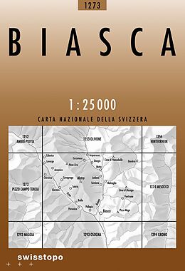 (Land)Karte 1273 Biasca von Bundesamt für Landestopografie swisstopo
