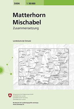 Carte (de géographie) 5006 Matterhorn - Mischabel de 
