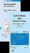 Set mit div. Artikeln (Set) Aeronautical Chart ICAO Switzerland - Liechtenstein / Aero Chart ICAO Zurich Area + Geneva von 