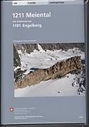 gefaltete (Land)Karte Geologische Atlas der Schweiz 146. Meiental mit Südostteil von Engelberg 25000 von 