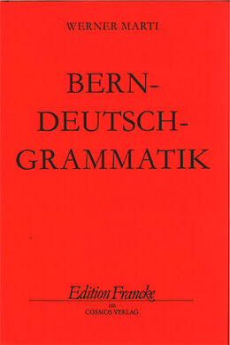 Fester Einband Berndeutsch-Grammatik von Werner Marti