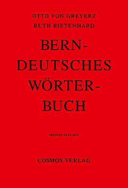 Fester Einband Berndeutsches Wörterbuch von Otto von Greyerz, Ruth Bietenhard