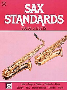  Notenblätter Sax Standards Band 3