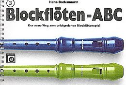 Hans Bodenmann Notenblätter Blockflöten-ABC Band 3