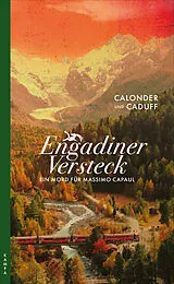 Kartonierter Einband Engadiner Versteck von Gian Maria Calonder, Selina Caduff