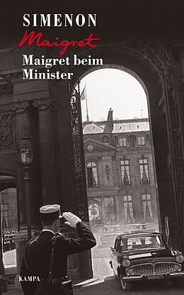 Fester Einband Maigret beim Minister von Georges Simenon