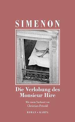 Livre Relié Die Verlobung des Monsieur Hire de Georges Simenon