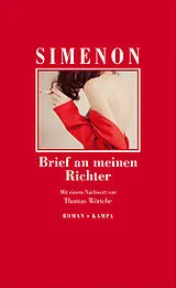 Fester Einband Brief an meinen Richter von Georges Simenon