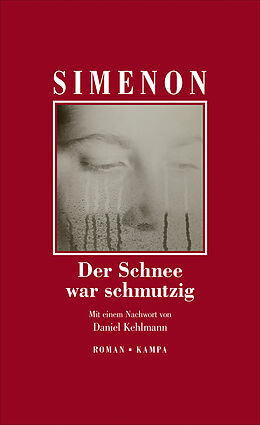Livre Relié Der Schnee war schmutzig de Georges Simenon