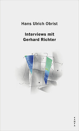 Fester Einband Interviews mit Gerhard Richter von Hans Ulrich Obrist, Gerhard Richter