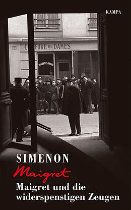 E-Book (epub) Maigret und die widerspenstigen Zeugen von Georges Simenon