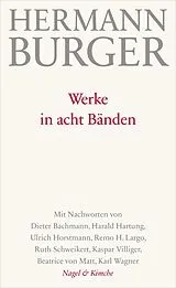 E-Book (epub) Werke in acht Bänden von Hermann Burger