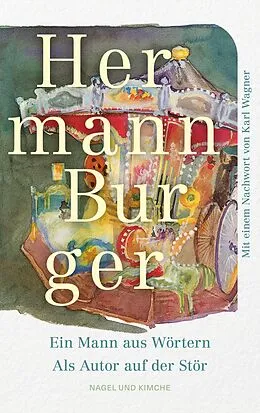 E-Book (epub) Ein Mann aus Wörtern. Als Autor auf der Stör von Hermann Burger