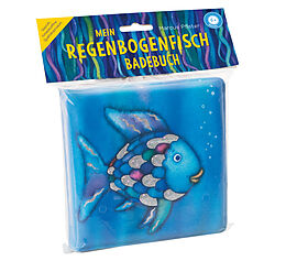 Reliure en carton indéchirable Mein Regenbogenfisch Badebuch de Marcus Pfister