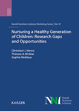 Livre Relié Nurturing a Healthy Generation of Children: Research Gaps and Opportunities de 