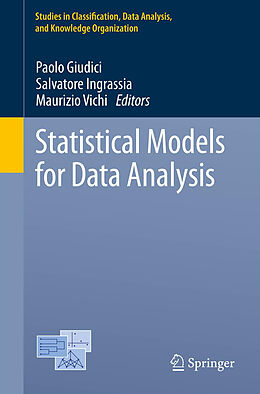 Couverture cartonnée Statistical Models for Data Analysis de 