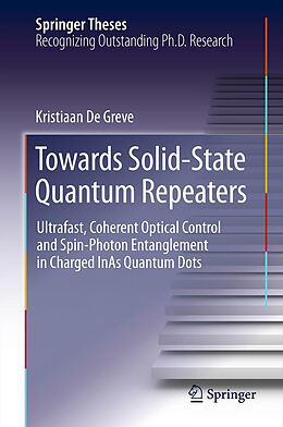 Fester Einband Towards Solid-State Quantum Repeaters von Kristiaan De Greve