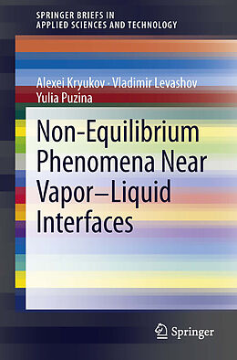E-Book (pdf) Non-Equilibrium Phenomena near Vapor-Liquid Interfaces von Alexei Kryukov, Vladimir Levashov, Puzina Yulia