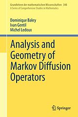 E-Book (pdf) Analysis and Geometry of Markov Diffusion Operators von Dominique Bakry, Ivan Gentil, Michel Ledoux