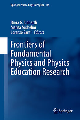 Fester Einband Frontiers of Fundamental Physics and Physics Education Research von 