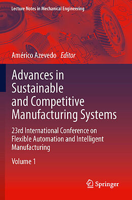 E-Book (pdf) Advances in Sustainable and Competitive Manufacturing Systems von 