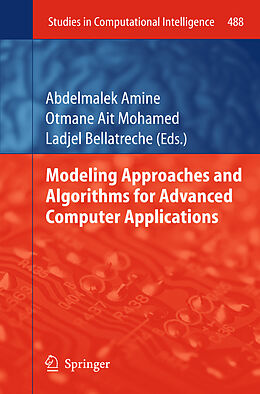 Fester Einband Modeling Approaches and Algorithms for Advanced Computer Applications von 