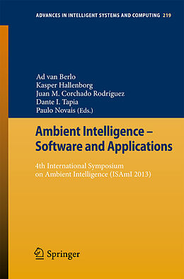 eBook (pdf) Ambient Intelligence - Software and Applications de Ad van Berlo, Kasper Hallenborg, Juan M. Corchado Rodríguez