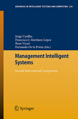 Kartonierter Einband Management Intelligent Systems von 