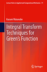 eBook (pdf) Integral Transform Techniques for Green's Function de Kazumi Watanabe