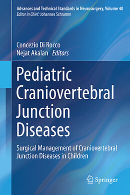 Livre Relié Pediatric Craniovertebral Junction Diseases de 