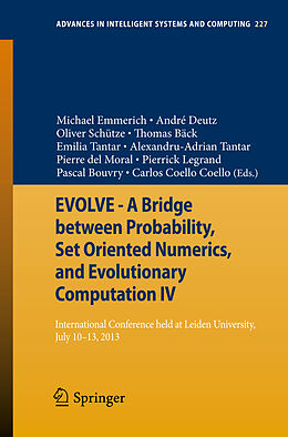 Kartonierter Einband EVOLVE - A Bridge between Probability, Set Oriented Numerics, and Evolutionary Computation IV von 
